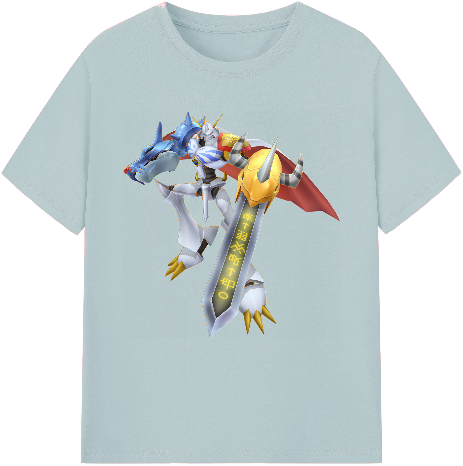 （画像用） Digimon デジタルモンスター/デジモン 綿100％半袖Tシャツ（フロントプリント）